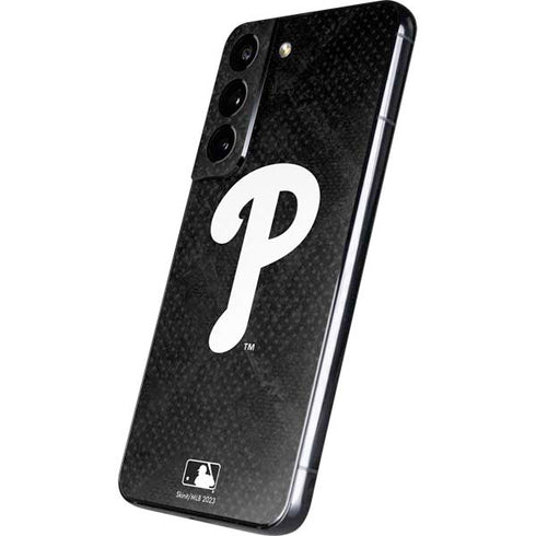 MLB Philadelphia Phillies Dark Wash Galaxy S22 Skin