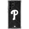 MLB Philadelphia Phillies Dark Wash Galaxy S22 Ultra Clear Case