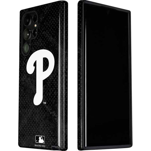 MLB Philadelphia Phillies Dark Wash Galaxy S22 Ultra Pro Case