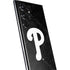 MLB Philadelphia Phillies Dark Wash Galaxy S22 Ultra Skin