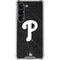 MLB Philadelphia Phillies Dark Wash Galaxy S23 Clear Case
