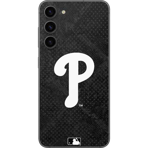 MLB Philadelphia Phillies Dark Wash Galaxy S23 Plus Skin