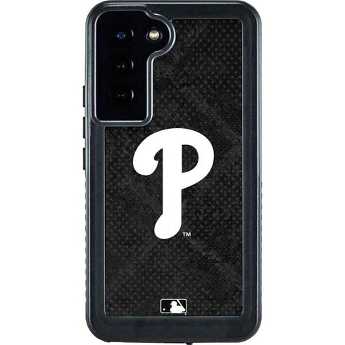 MLB Philadelphia Phillies Dark Wash Galaxy S23 Plus Waterproof Case