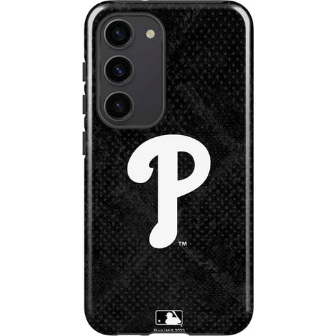 MLB Philadelphia Phillies Dark Wash Galaxy S23 Pro Case