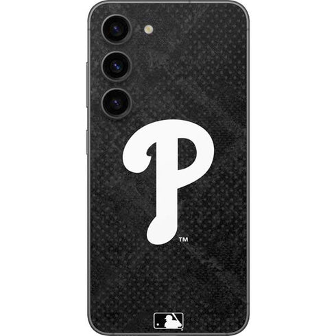 MLB Philadelphia Phillies Dark Wash Galaxy S23 Skin