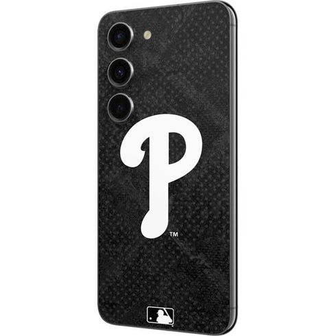 MLB Philadelphia Phillies Dark Wash Galaxy S23 Skin