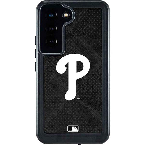 MLB Philadelphia Phillies Dark Wash Galaxy S23 Waterproof Case