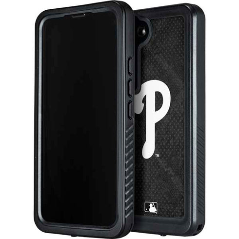 MLB Philadelphia Phillies Dark Wash Galaxy S23 Waterproof Case