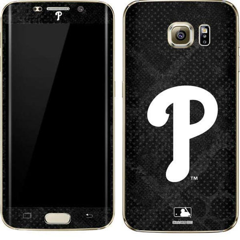 MLB Philadelphia Phillies Dark Wash Galaxy S7 Edge Skin