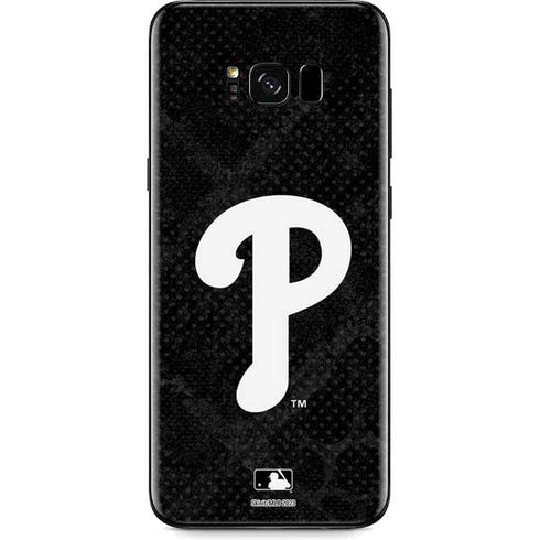 MLB Philadelphia Phillies Dark Wash Galaxy S8 Skin
