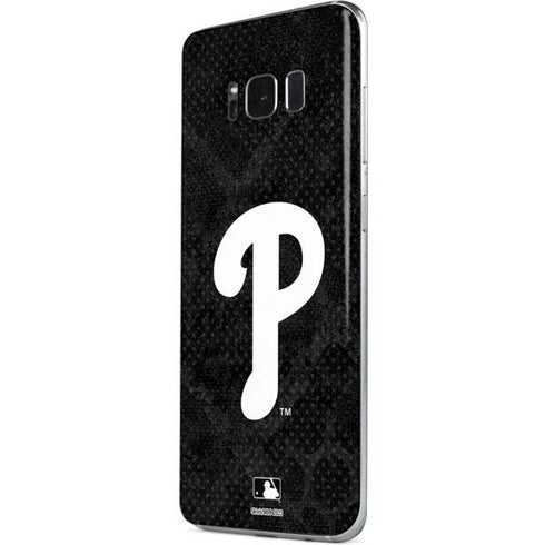 MLB Philadelphia Phillies Dark Wash Galaxy S8 Skin