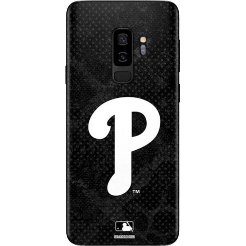 MLB Philadelphia Phillies Dark Wash Galaxy S9 Plus Skin