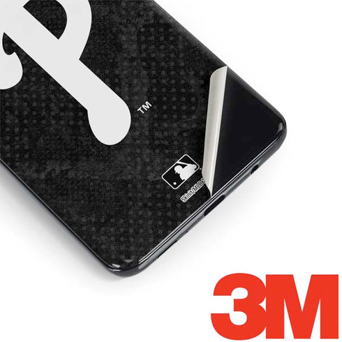 MLB Philadelphia Phillies Dark Wash Galaxy S9 Plus Skin