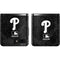 MLB Philadelphia Phillies Dark Wash Galaxy Z Flip Skin