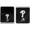 MLB Philadelphia Phillies Dark Wash Galaxy Z Flip4 5G Skin
