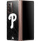 MLB Philadelphia Phillies Dark Wash Galaxy Z Fold2 5G Skin