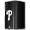 MLB Philadelphia Phillies Dark Wash Galaxy Z Fold4 5G Clear Case