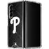 MLB Philadelphia Phillies Dark Wash Galaxy Z Fold4 5G Clear Case