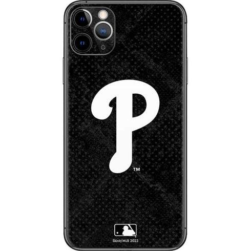 MLB Philadelphia Phillies Dark Wash iPhone 11 Pro Max Skin