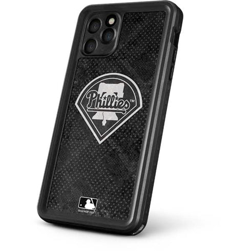MLB Philadelphia Phillies Dark Wash iPhone 11 Pro Waterproof Case