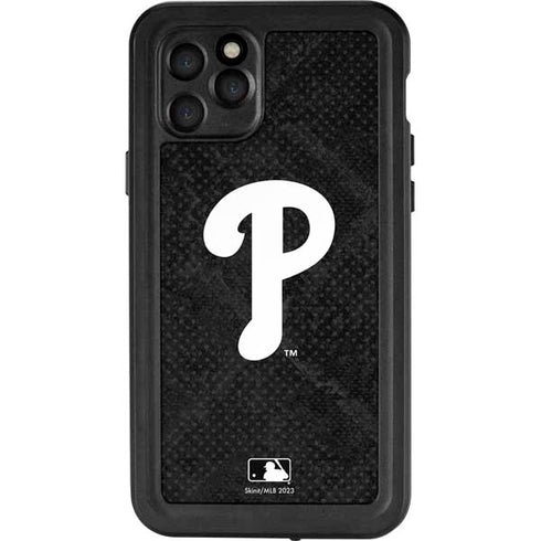 MLB Philadelphia Phillies Dark Wash iPhone 11 Pro Waterproof Case