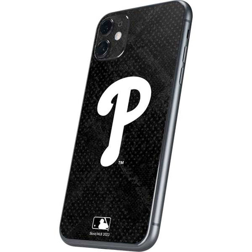 MLB Philadelphia Phillies Dark Wash iPhone 11 Skin