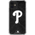 MLB Philadelphia Phillies Dark Wash iPhone 12 Clear Case