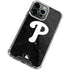 MLB Philadelphia Phillies Dark Wash iPhone 13 Pro Clear Case