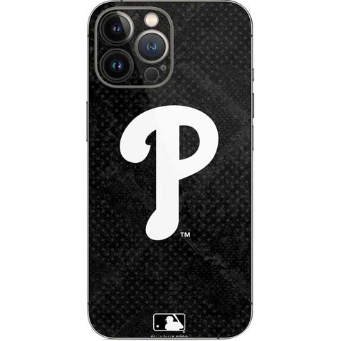 MLB Philadelphia Phillies Dark Wash iPhone 13 Pro Max Skin
