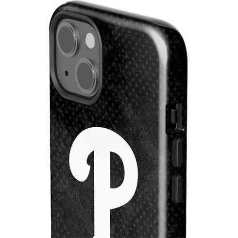 MLB Philadelphia Phillies Dark Wash iPhone 15 Plus Impact Case
