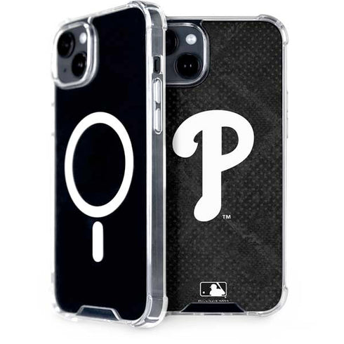 MLB Philadelphia Phillies Dark Wash iPhone 15 Plus MagSafe Case