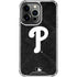 MLB Philadelphia Phillies Dark Wash iPhone 15 Pro Clear Case
