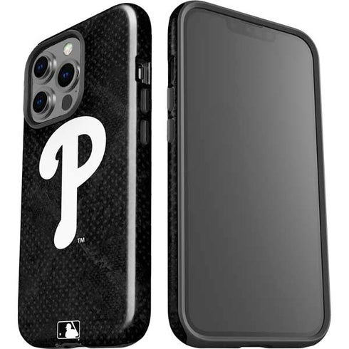 MLB Philadelphia Phillies Dark Wash iPhone 15 Pro Impact Case
