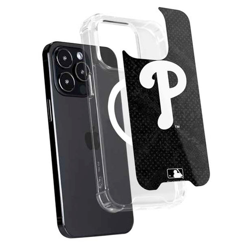 MLB Philadelphia Phillies Dark Wash iPhone 15 Pro Max MagSafe Case