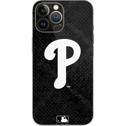 MLB Philadelphia Phillies Dark Wash iPhone 14 Pro Max Skin