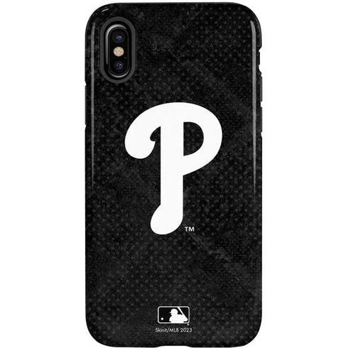 MLB Philadelphia Phillies Dark Wash iPhone X Pro Case
