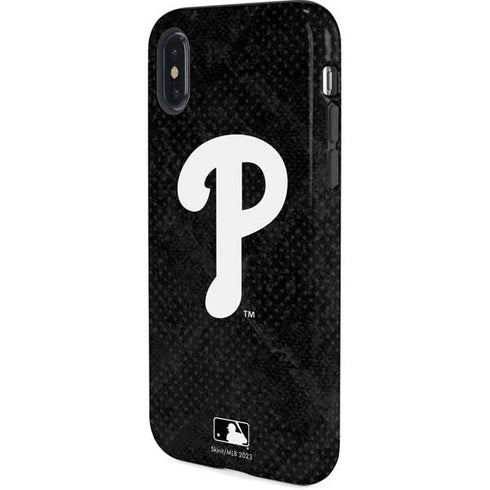 MLB Philadelphia Phillies Dark Wash iPhone X Pro Case