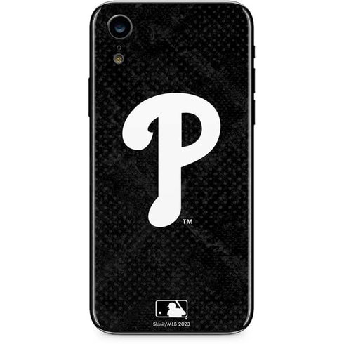MLB Philadelphia Phillies Dark Wash iPhone XR Skin