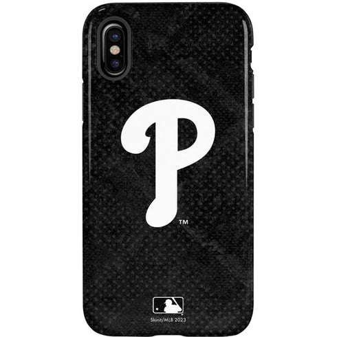 MLB Philadelphia Phillies Dark Wash iPhone XS Pro Case
