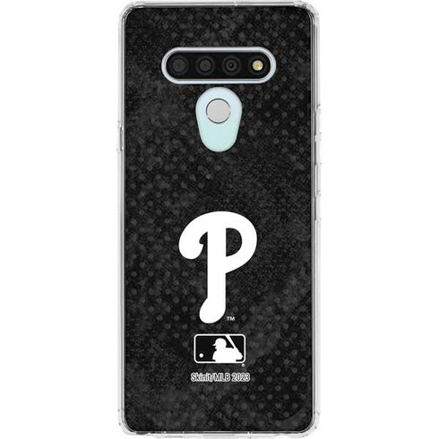 MLB Philadelphia Phillies Dark Wash LG Stylo 6 Clear Case
