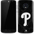 MLB Philadelphia Phillies Dark Wash Moto G6 Skin