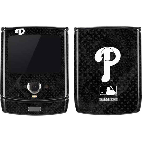 MLB Philadelphia Phillies Dark Wash Motorola RAZR Skin