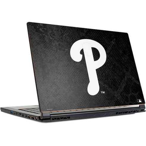MLB Philadelphia Phillies Dark Wash MSI GS65 Stealth Laptop Skin
