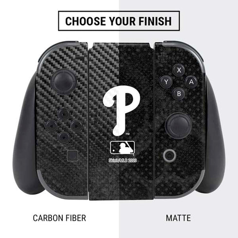 MLB Philadelphia Phillies Dark Wash Nintendo Switch Bundle Skin