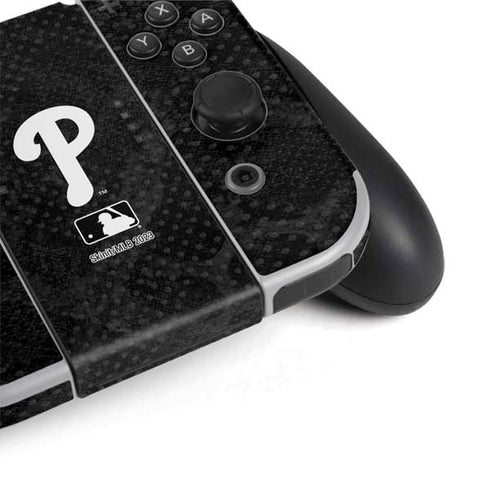 MLB Philadelphia Phillies Dark Wash Nintendo Switch OLED (2021) Skin