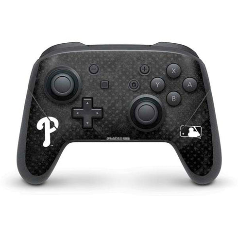 MLB Philadelphia Phillies Dark Wash Nintendo Switch Pro Controller Skin