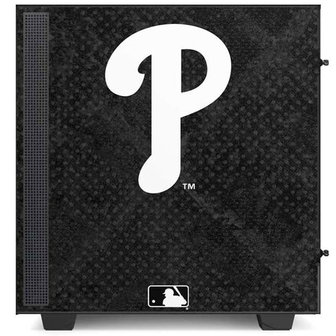 MLB Philadelphia Phillies Dark Wash NZXT H510 Compact ATX Mid-Tower Case Skin