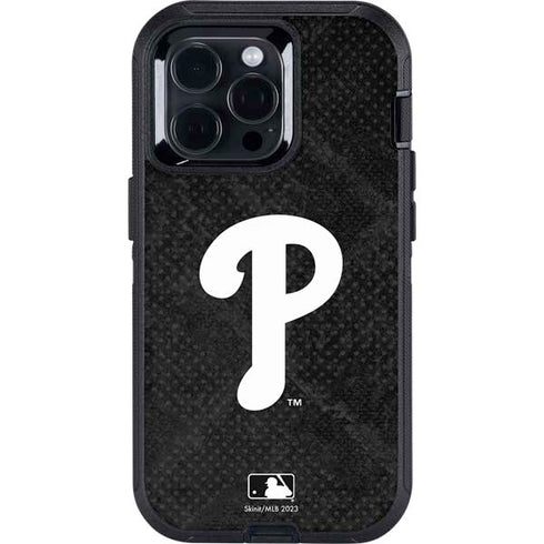 MLB Philadelphia Phillies Dark Wash Otterbox Defender iPhone Skin