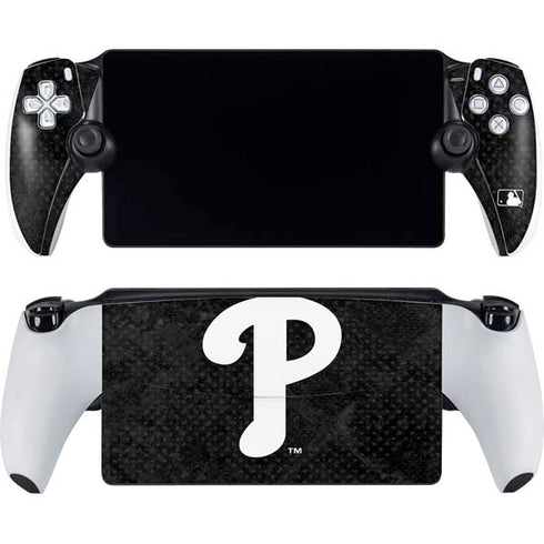 MLB Philadelphia Phillies Dark Wash PlayStation Portal Remote Player Skin