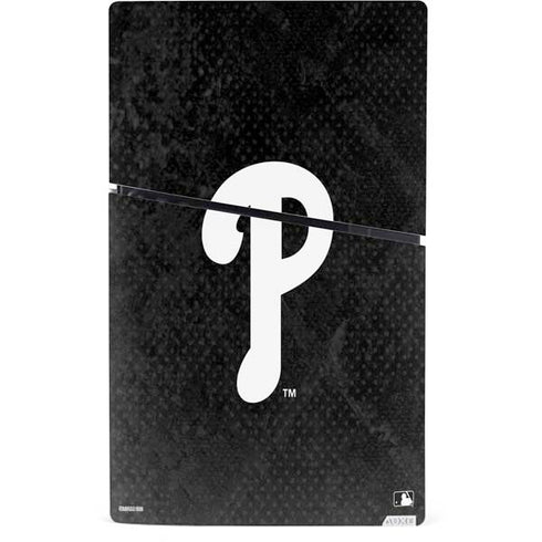 MLB Philadelphia Phillies Dark Wash PS5 Slim Digital Edition Bundle Skin
